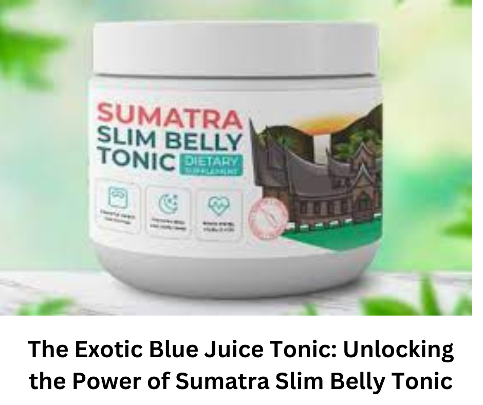 Exotic Blue Juice Tonic