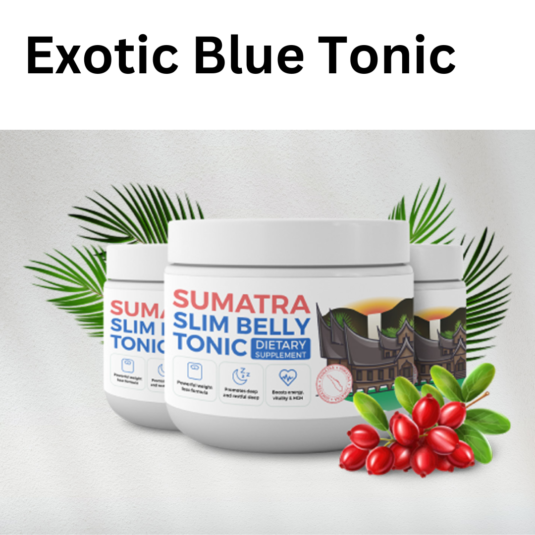 Exotic Blue Tonic Sumatra Slim Belly Tonic